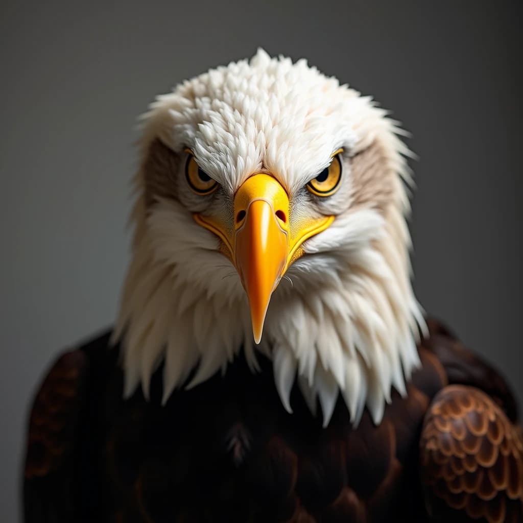 Don, Founder, as a bald eagle