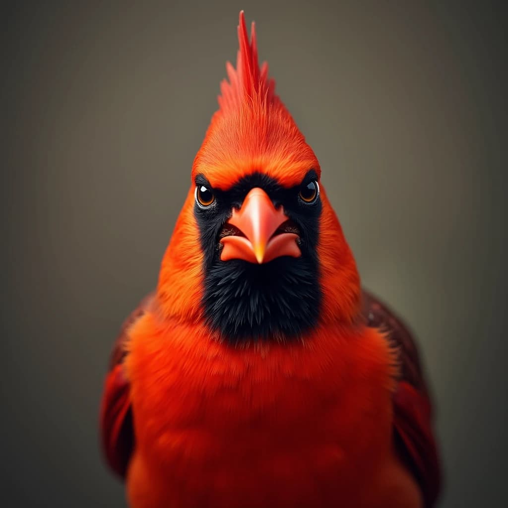 Edgar, Strategy, as a northern cardinal